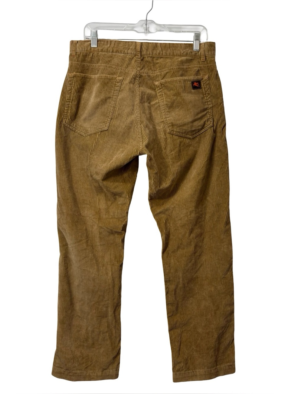 Etro Milano Men’s Orange Brown Chino Cotton Straight Leg Pants Size 33x28 IT 50